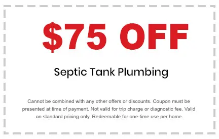 septic tank plumbing discount