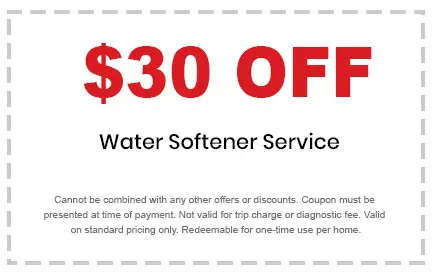 water softener service discount