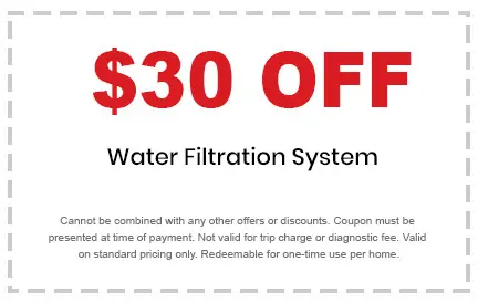 water filtration system discount