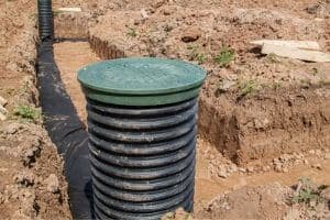 sewer line