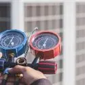 indications of a refrigerant leak