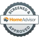 HomeAdvisor Screened & Approved Badge