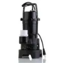 Submersible pump in black design with power cord, used for plumbing and drainage by Bud's Plumbing & Repair Service.