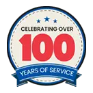 Celebrating Over 100 Years of Service Badge
