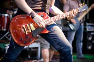 rock on live music at festival