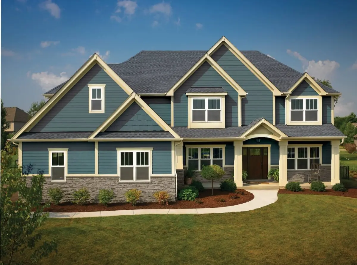 GAF Timberline Armor Shield II Pewter Gray House