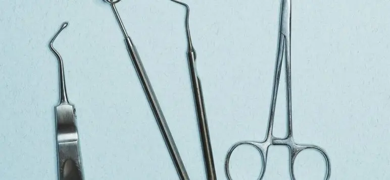 Sterilization of ‘tools used in a dental office image