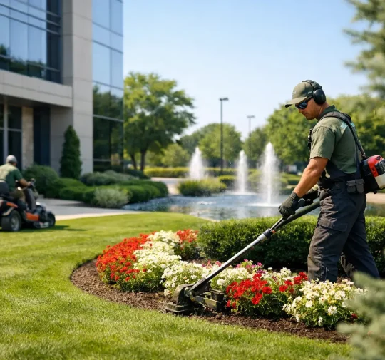 Commercial Grounds Maintenance That Reflects Well