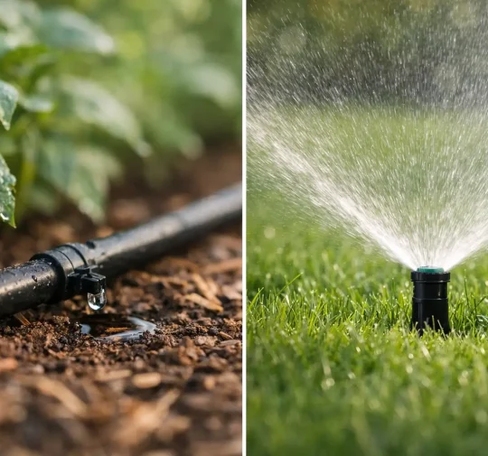 Drip Irrigation Versus Sprinklers: Which Fits?