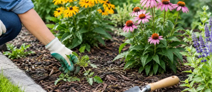 How to Prevent Weeds in Flower Beds for Good