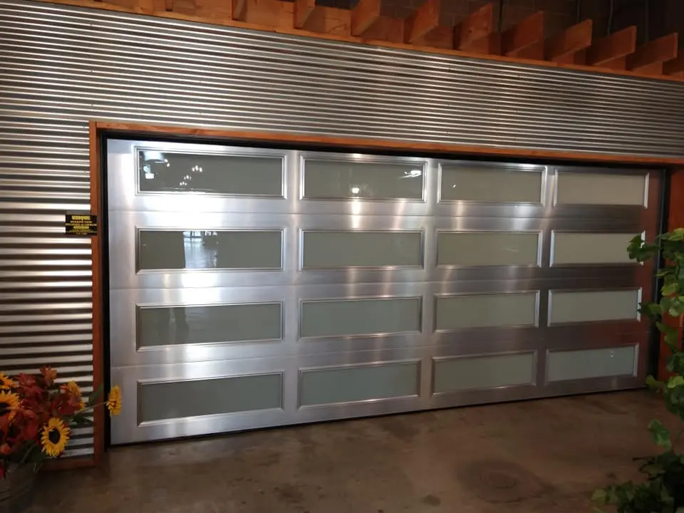 Secure and fully functional garage door after professional spring and opener repair.
