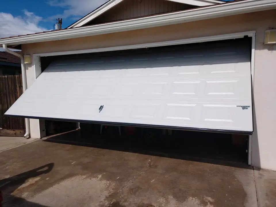 flip-up garage door repair in visalia, ca 