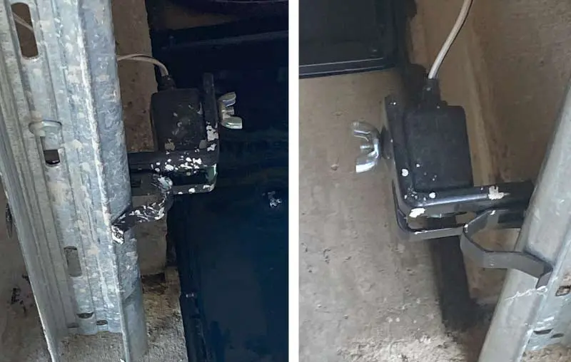 Garage door sensor fix in visalia, ca