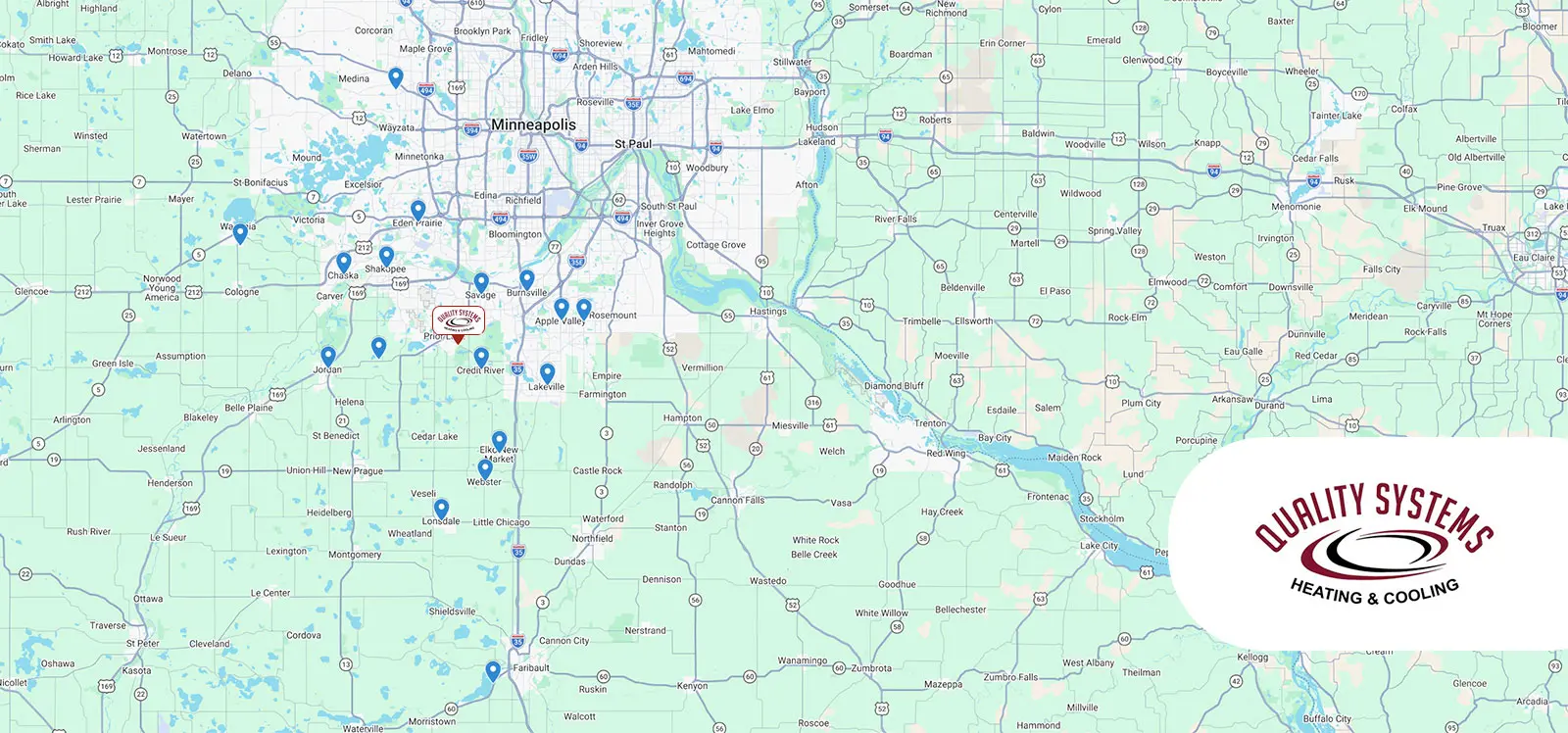 Service Areas