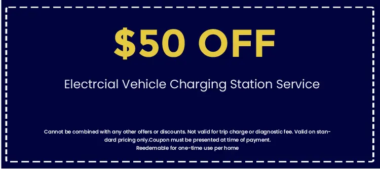 Discount on Electrical Vehicle Charging Station Service