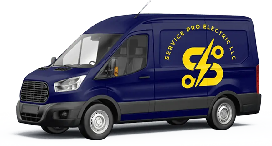 Service Pro Electric LLC service van serving Morristown TN and surrounding areas