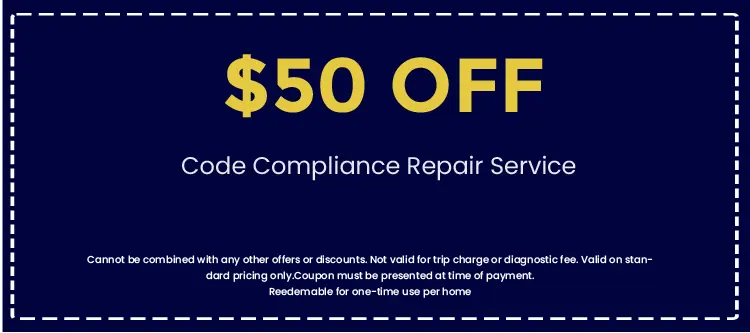 Discount on Code Compliance Repair