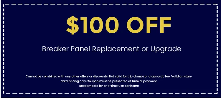 Discount on Breaker Panel Replacement