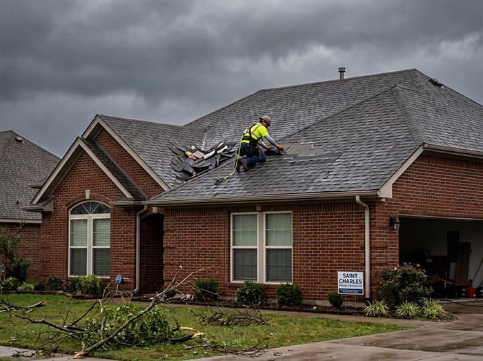Storm & Hail Damage Roof Repair