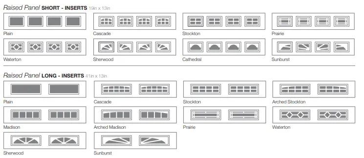 Window Insert Options