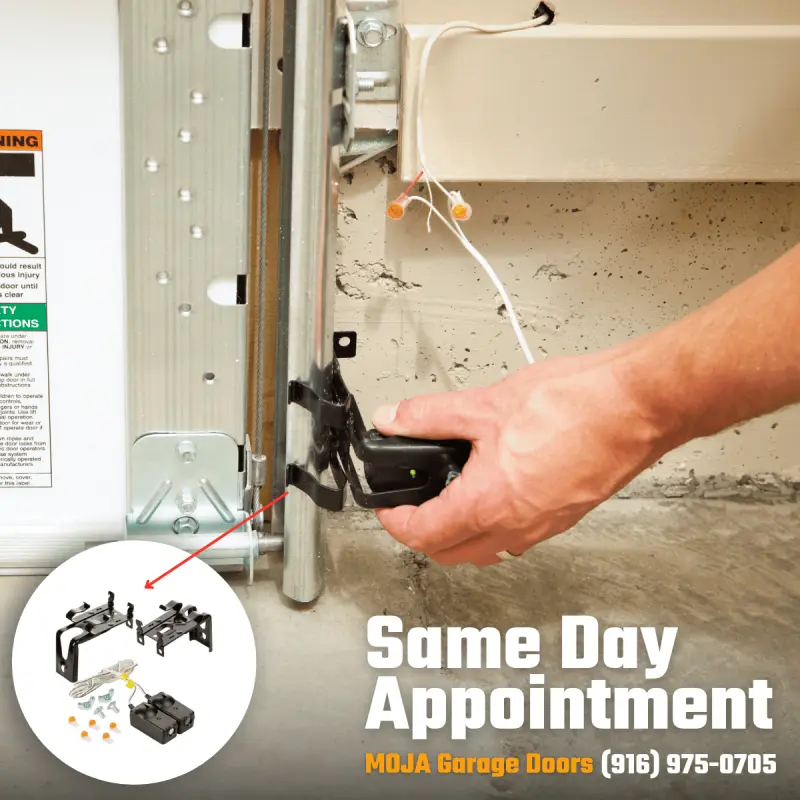 Replace Garage Door Sensor in Sacramento