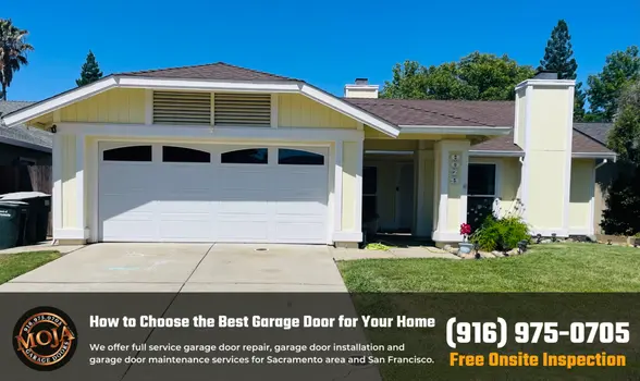 How to Choose the Best Garage Door for Your Home