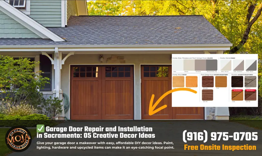 Garage Door Repair and Installation in Sacramento_ 05 Creative Decor Ideas