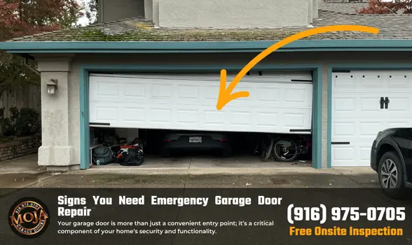 Signs You Need Emergency Garage Door Repair