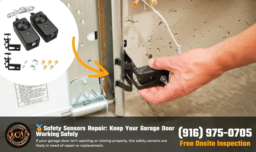 Safety Sensors Repair_ Keep Your Garage Door Working Safely Sacramento Ca