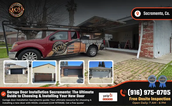 Garage Door Installation Sacramento The Ultimate Guide to Choosing & Installing Your New Door (1)