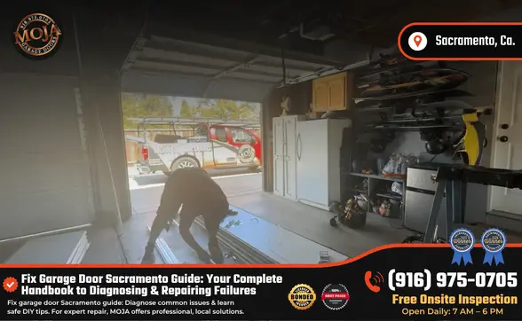 Fix Garage Door Sacramento Guide Your Complete Handbook to Diagnosing & Repairing Failures