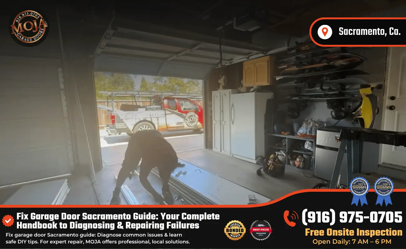Fix Garage Door Sacramento Guide Your Complete Handbook to Diagnosing & Repairing Failures