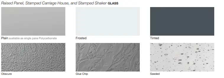 Glass options