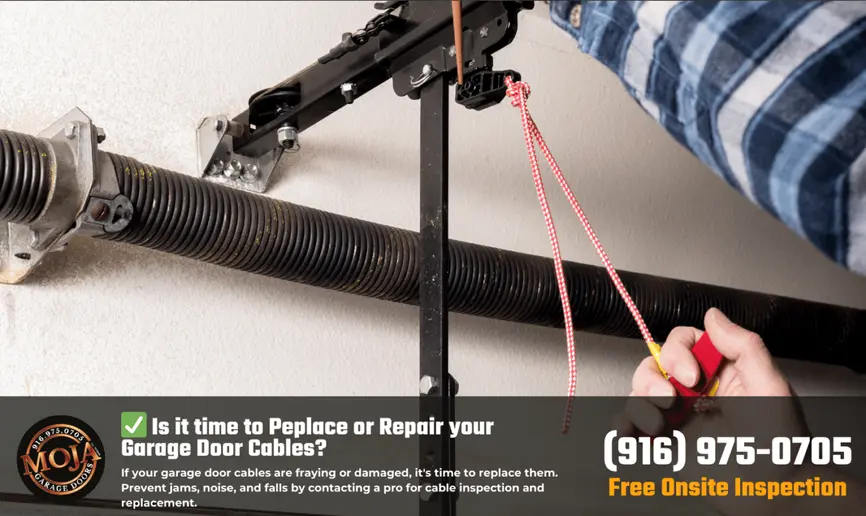 Is it time to Peplace or Repair your Garage Door Cables