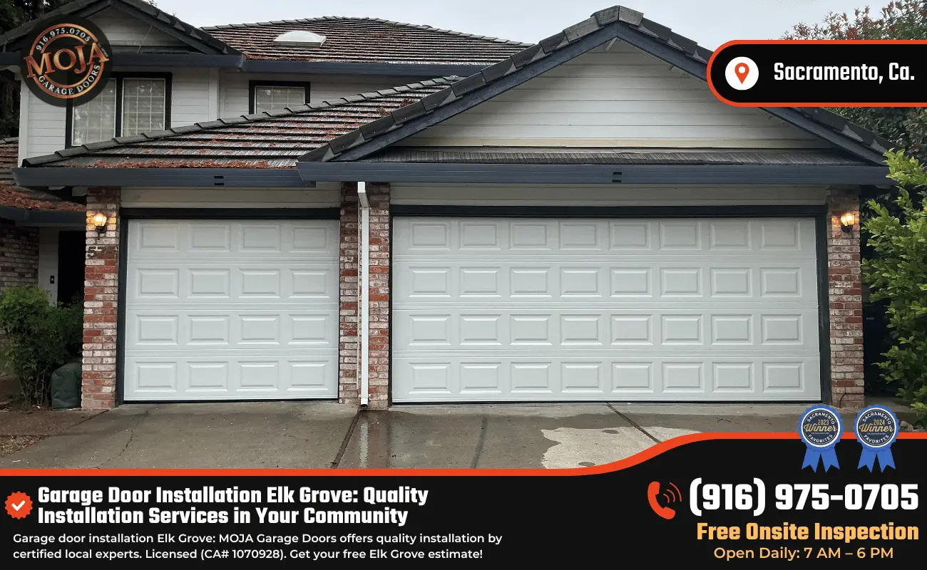 Garage Door Installation Elk Grove Quality Installation Services in Your Community