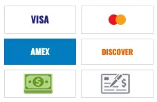 All Payment Methods We Accept