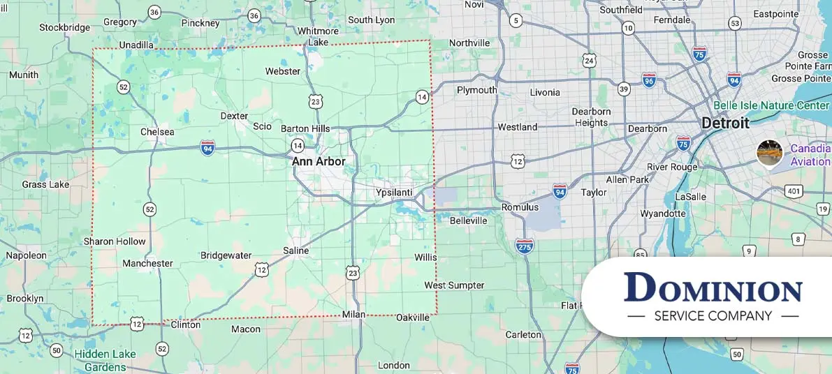 Washtenaw County Service Areas