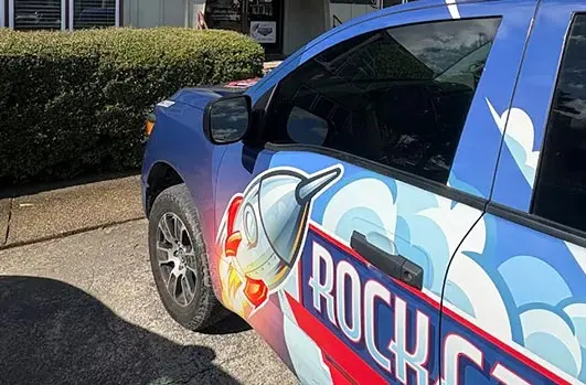 Company Truck - Rocket City Air Heating Cooling & Plumbing