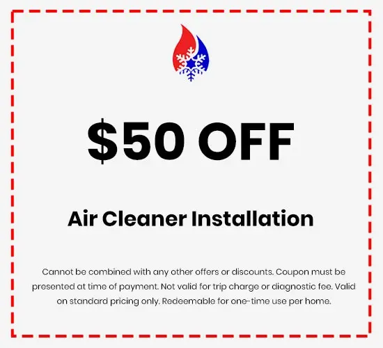 Discounts on Air Cleaner Installation