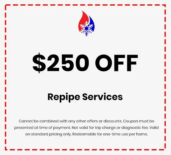 Discounts on Repipe Services