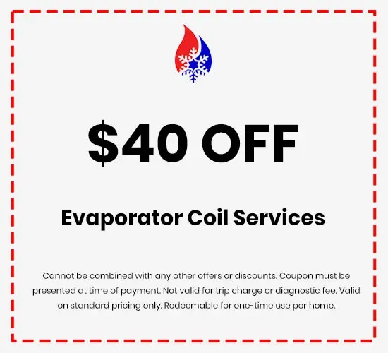 Discounts on Evaporator Coil Services