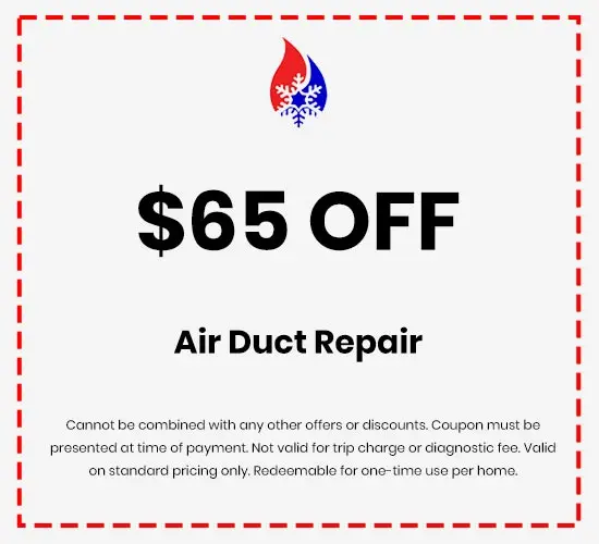 Discounts on Air Duct Repair