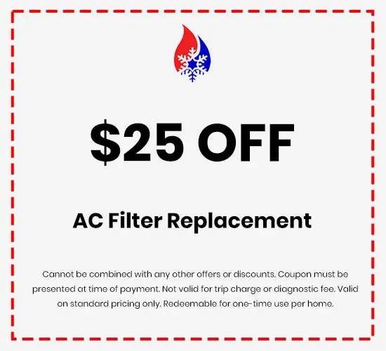 Discounts on AC Filter Replacement