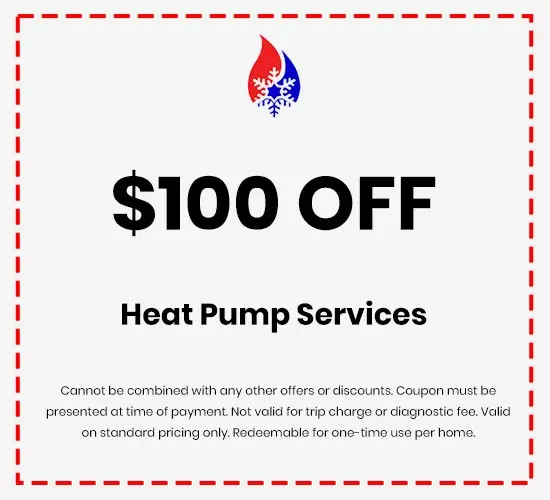 Discounts on Heat Pump Services