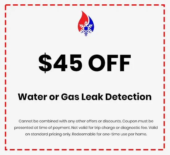 Discounts on Water or Gas Leak Detection