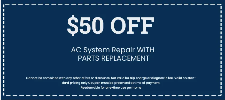 Discount on AC System Repair