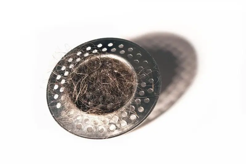 Pet hair drain cover
