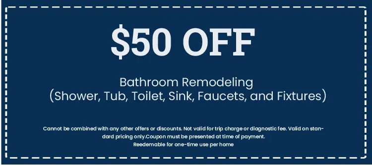 Discount on Bathroom Remodeling
