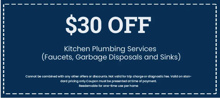 Discount on Kitchen Plumbing
