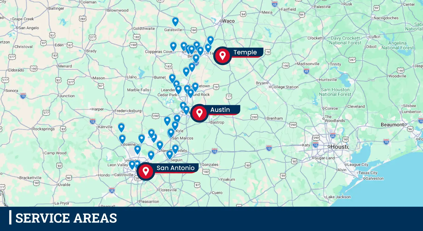 Service Areas